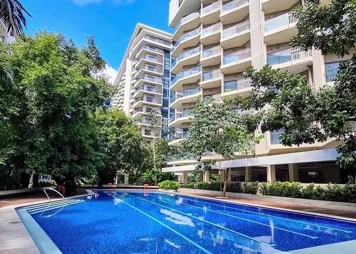 호텔 Brenttstaycation At Tambuli Living Tower C And D, 10d Unit 막탄